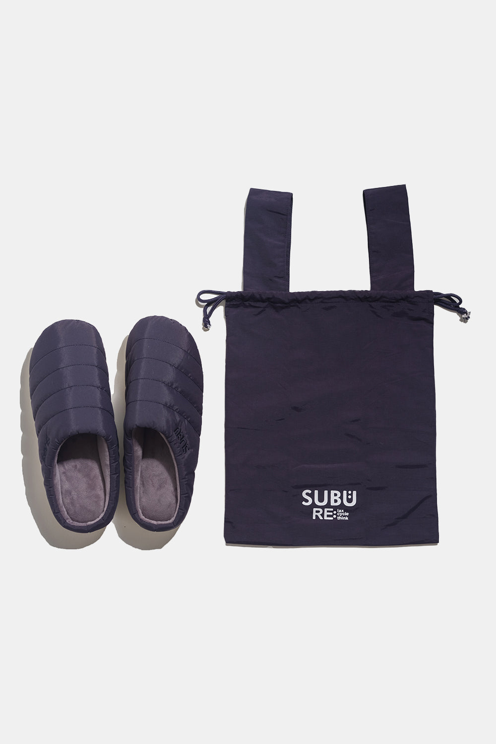 SUBU Indoor Outdoor Re: Slippers (Black)