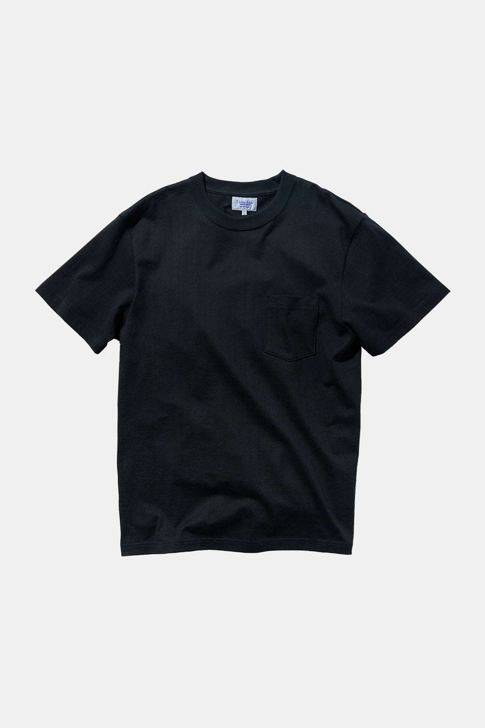 United Athle Japan Made Standard Fit Pocket T-shirt (Black)