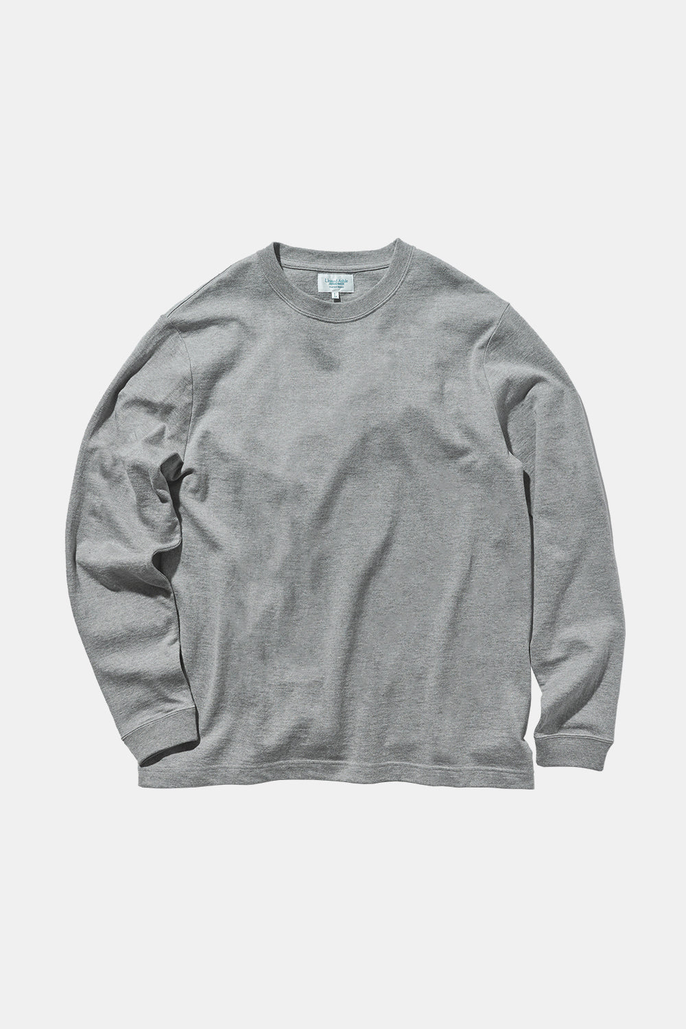 United Athle Japan Made Standard Fit Long Sleeve T-shirt (Grey)