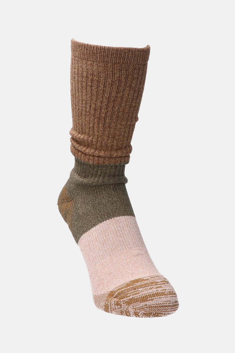Anonymous Ism MOC Pile Crew Sock - Brown