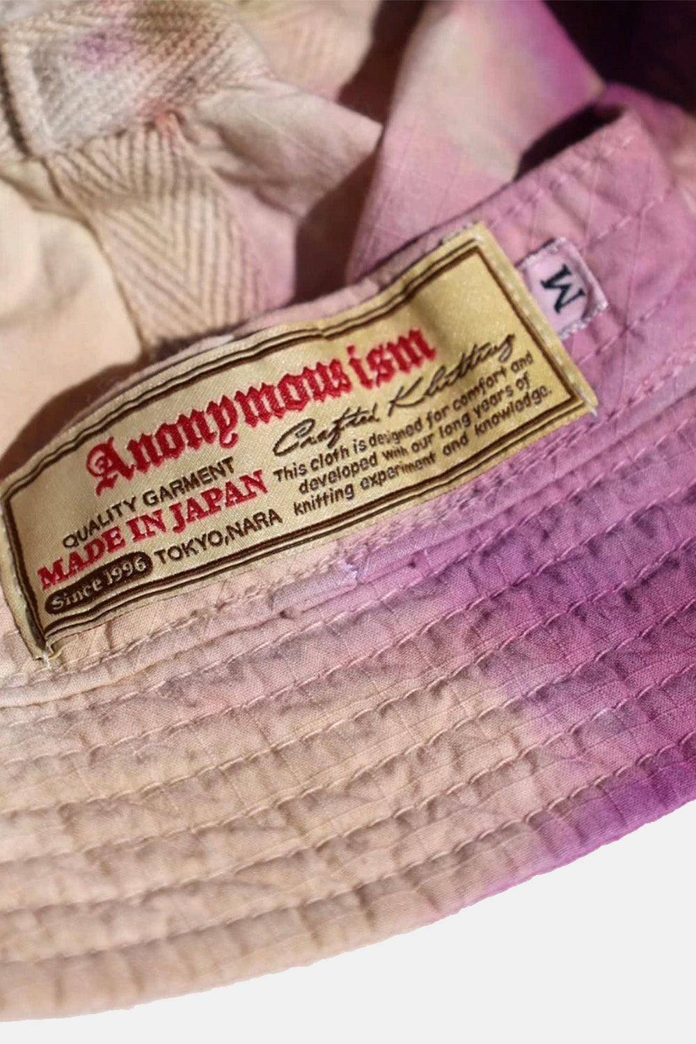 Anonymous Ism Tie Dye Rip-Stop Hat (Purple)