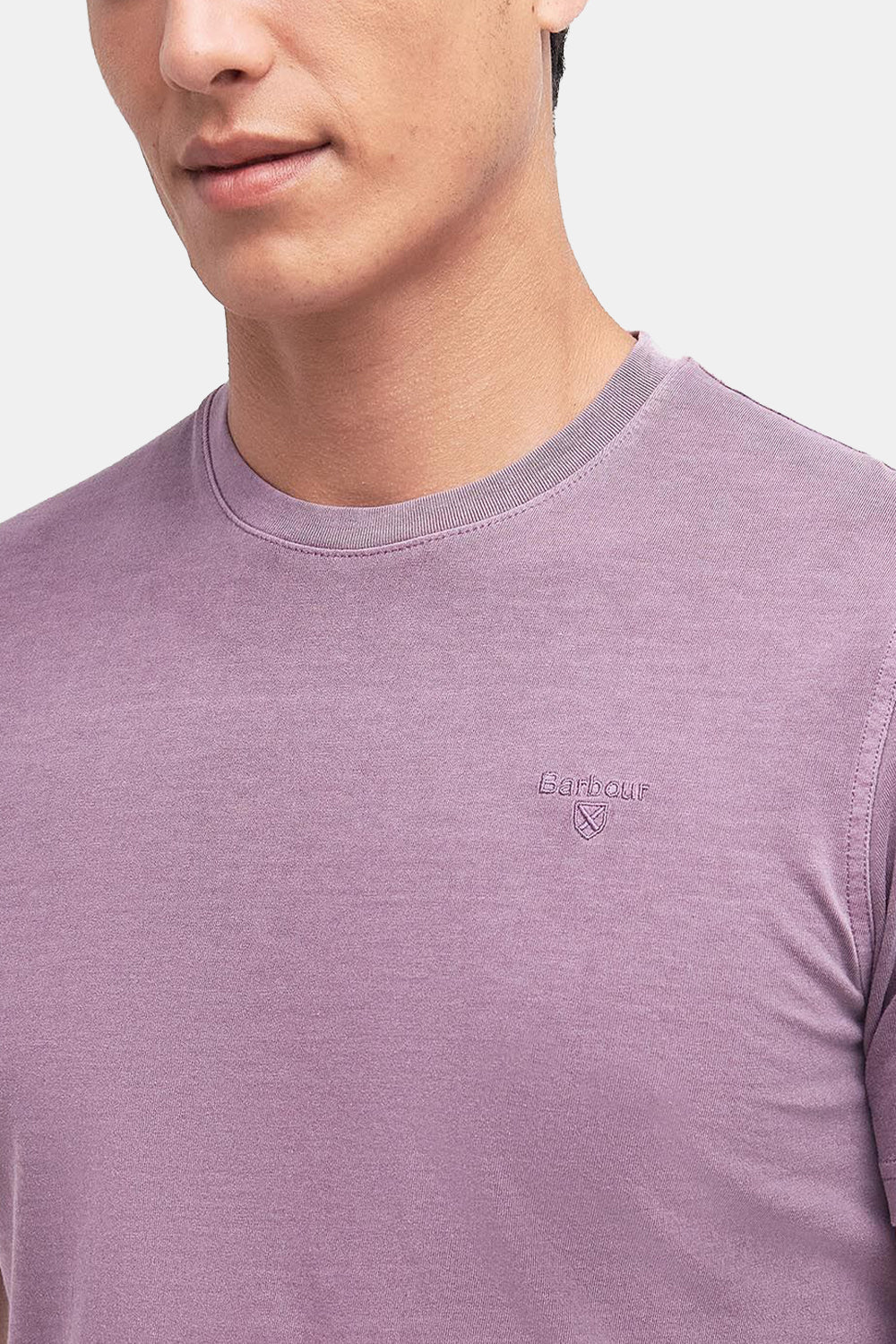 Barbour Garment Dyed T-Shirt (Purple)
