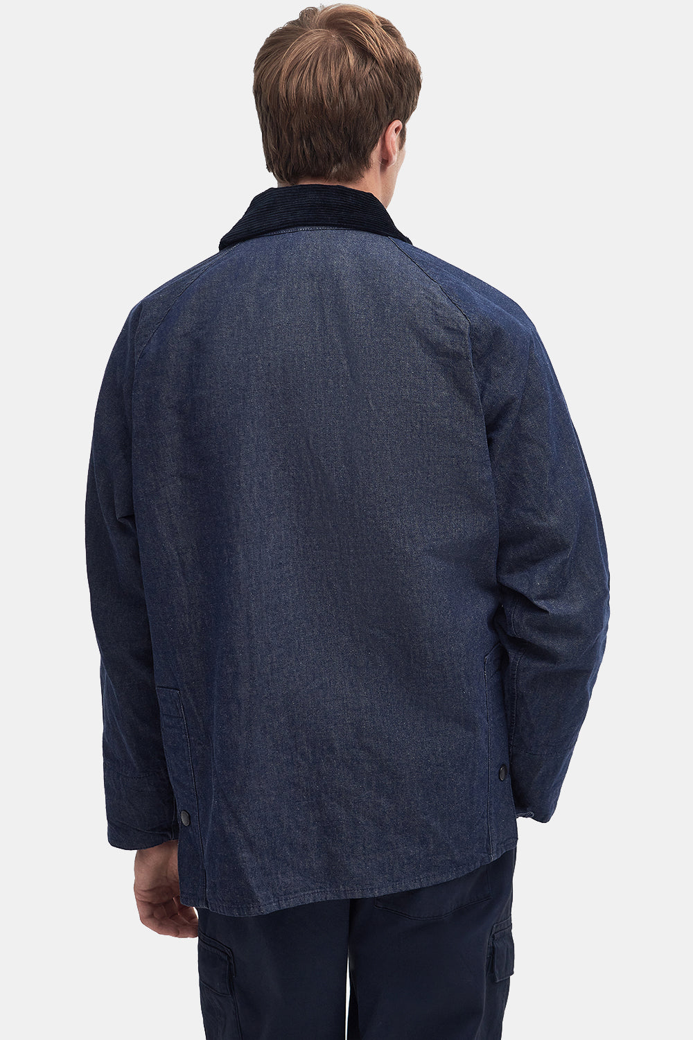 Barbour Oversized Bedale Jacket (Casual Indigo)