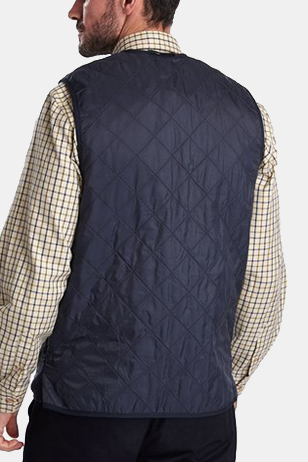 Barbour Polar Quilt Waistcoat Zip-In Liner (Navy)