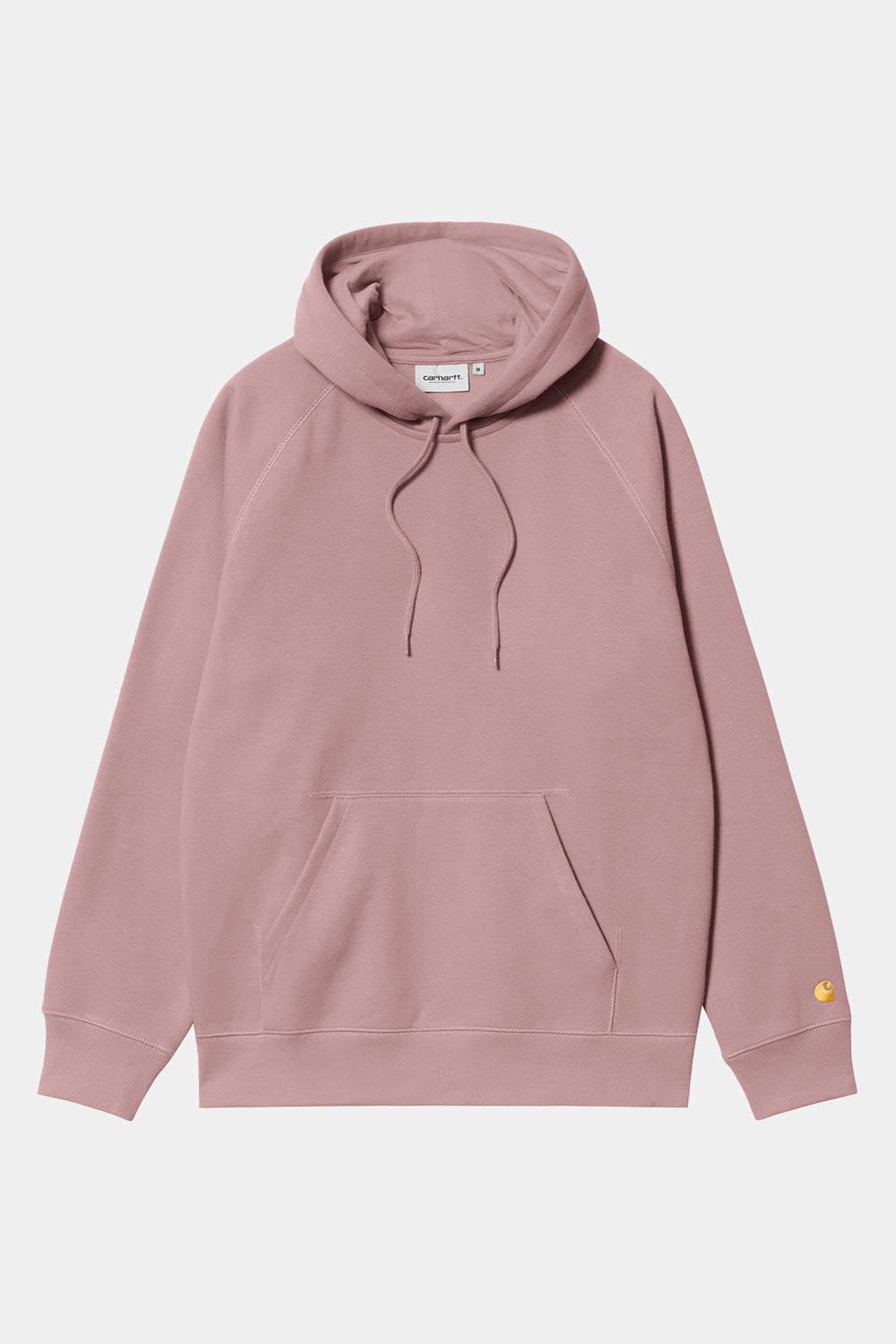 Carhartt WIP Hooded Chase Sweat (Glassy Pink/Gold)