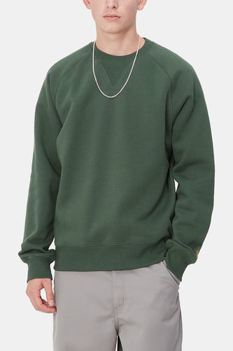 Carhartt WIP Chase Sweatshirt (Sycamore Tree/Gold)