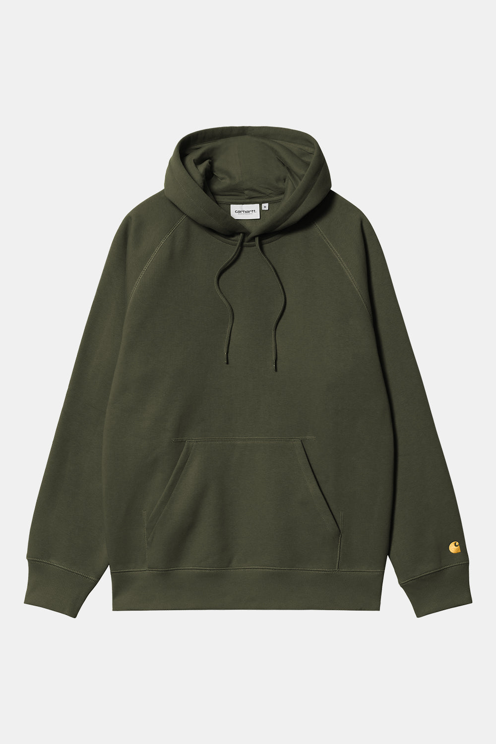 Carhartt WIP Hooded Chase Sweatshirt (Olive/Gold)
