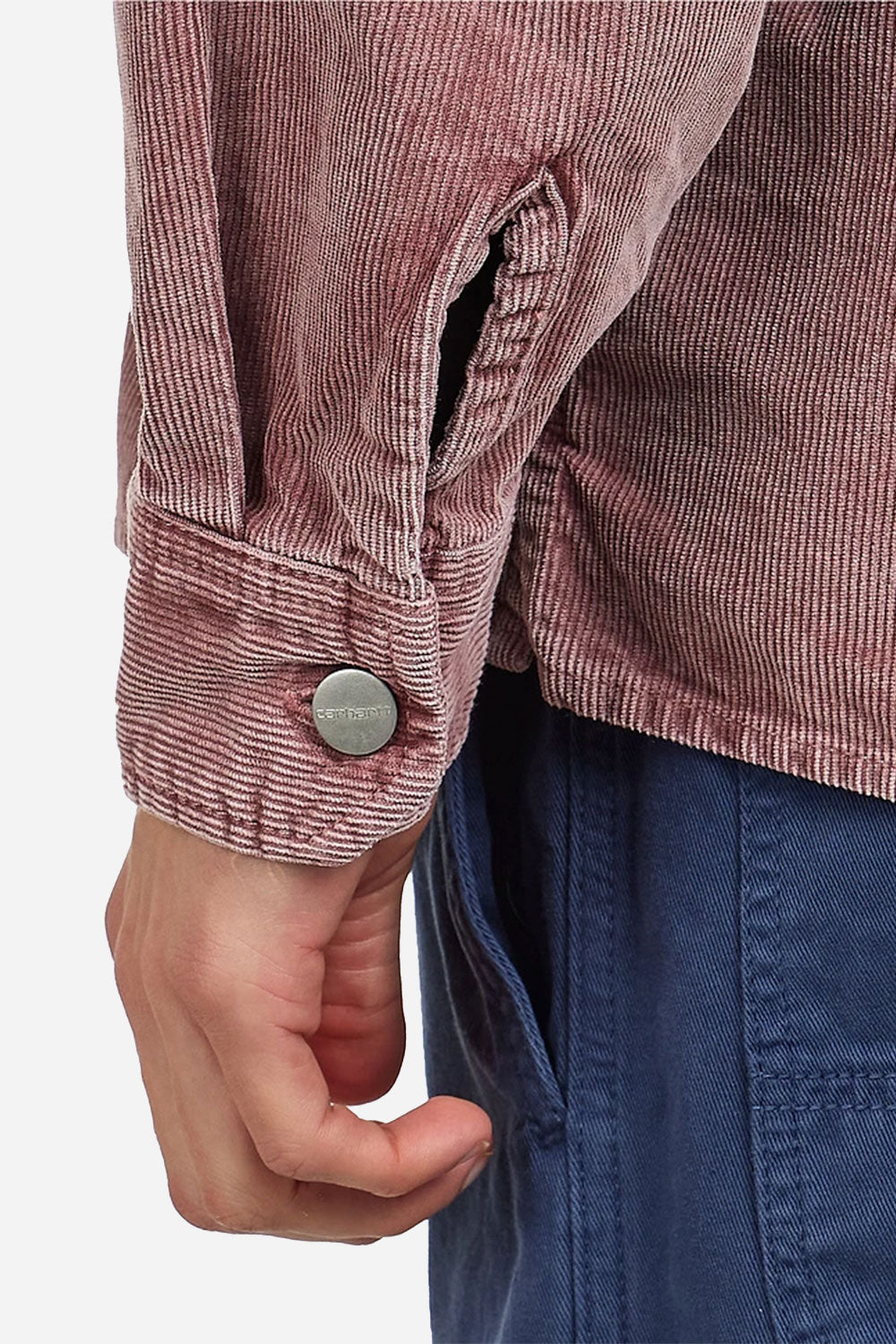 Carhartt WIP Reynold Shirt Jac (Dusky Pink) – Number Six