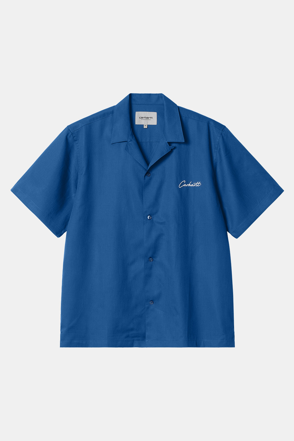 Carhartt WIP Short Sleeve Delray Shirt (Acapulco Blue/Wax)