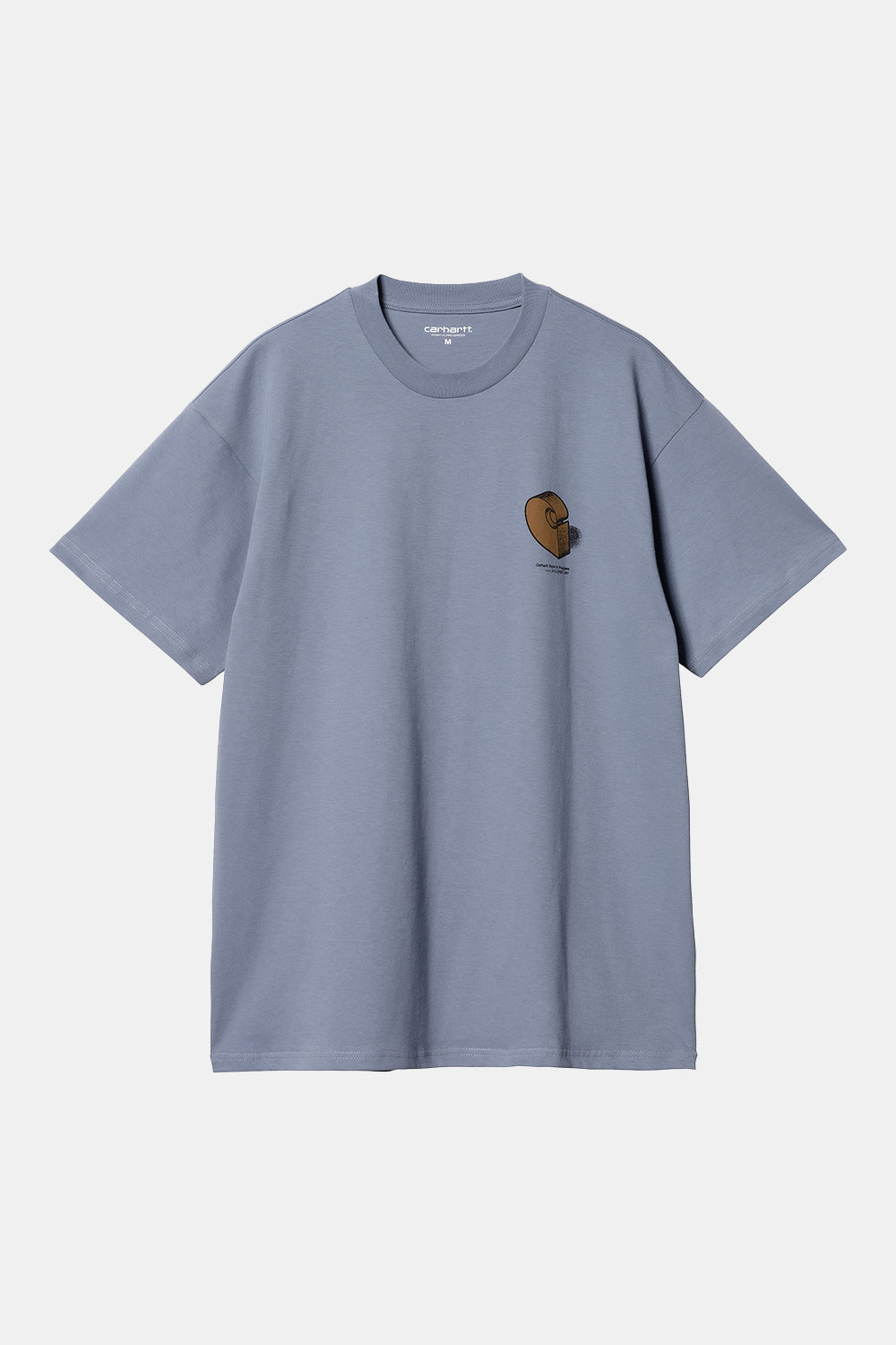 Carhartt WIP Short Sleeve Diagram C T-Shirt (Bay Blue)
