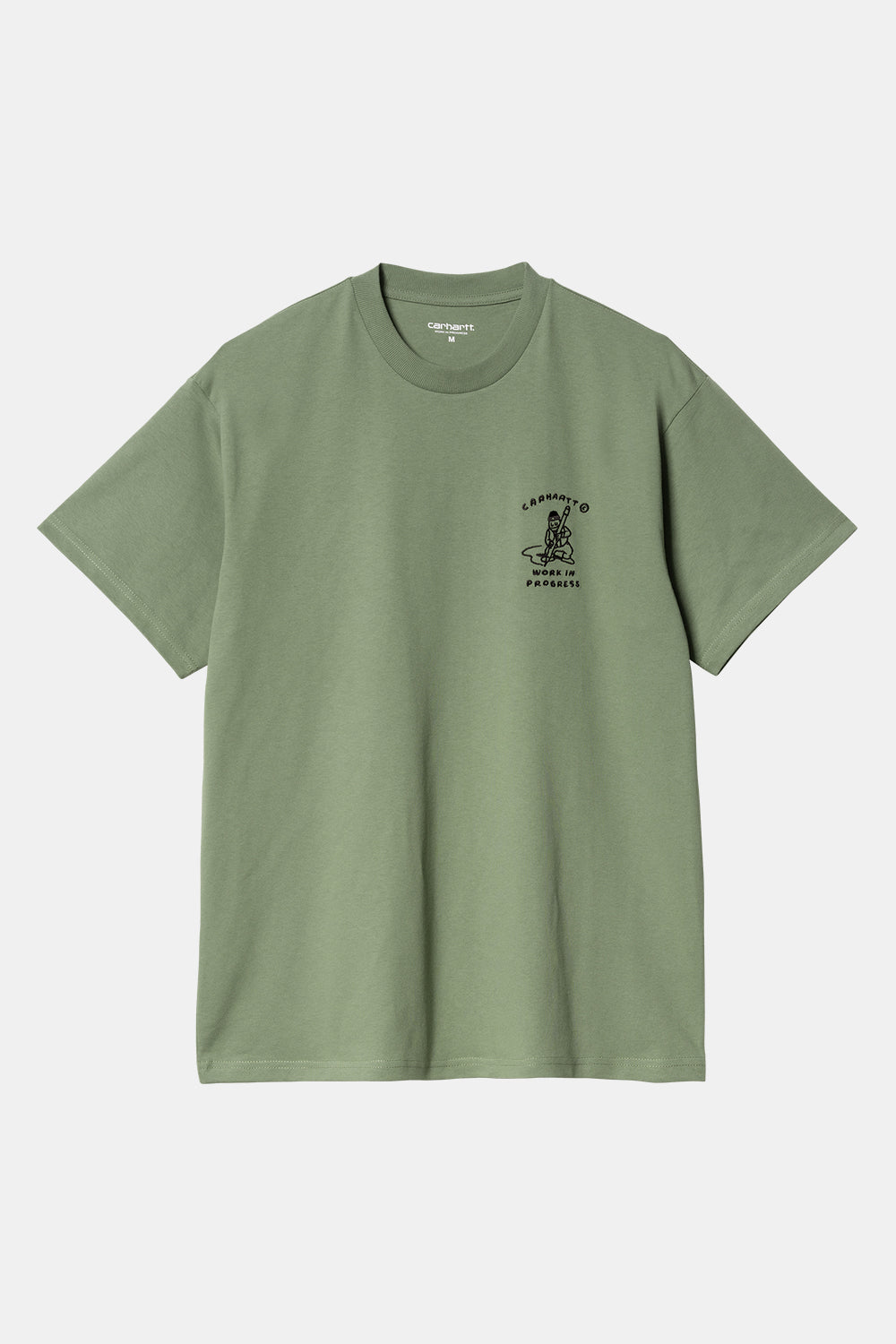 Carhartt WIP Short Sleeve Icon T-Shirt (Park Green/Black)