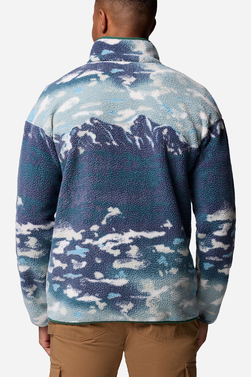 Columbia Helvetia™ II Printed Half Snap Fleece (Crushed Blue Sisters)