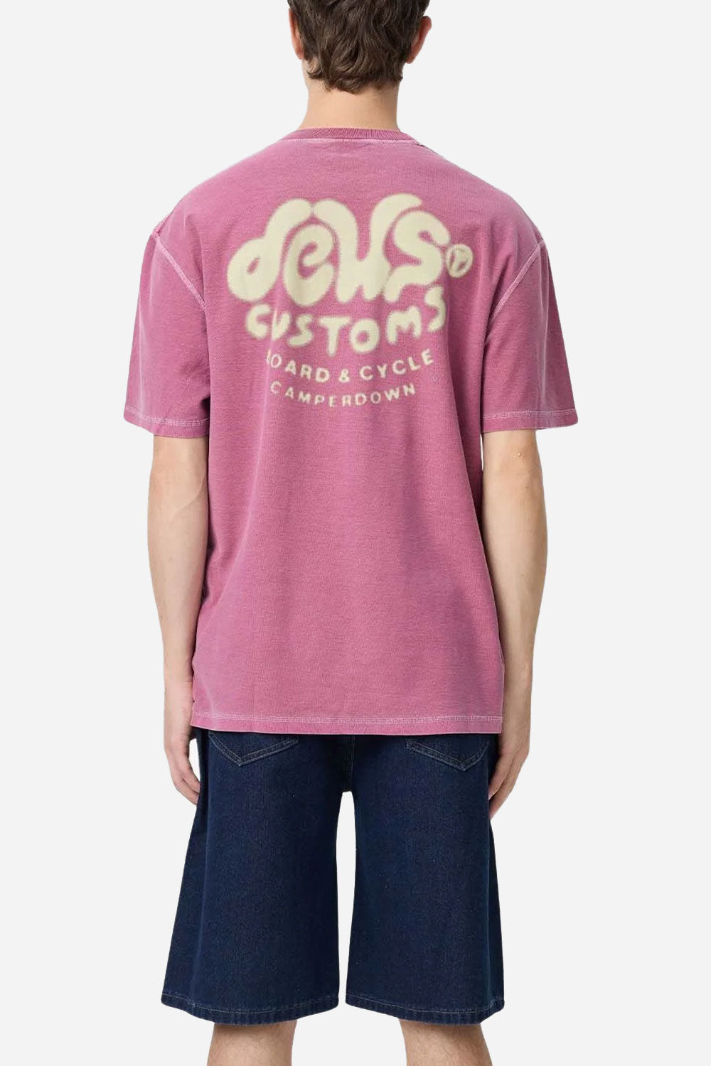 Deus Debris Reverse T-Shirt (Dry Rose)