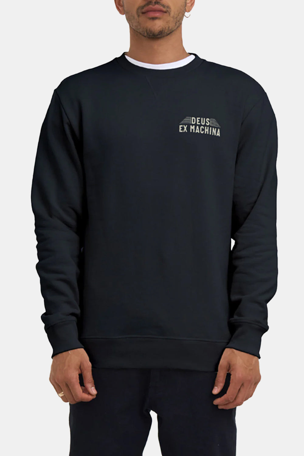 Deus Fender Crew Sweatshirt (Navy)
