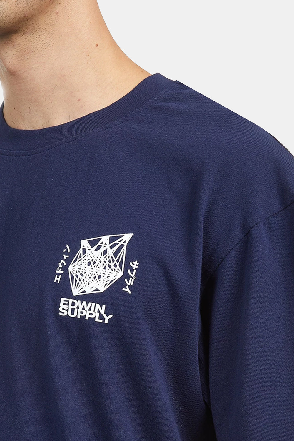 Edwin Protect Ya Lungs T-Shirt (Maritime)