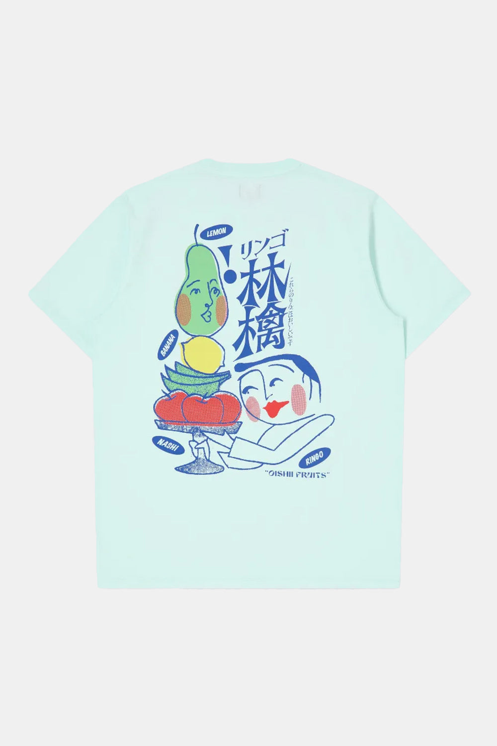 Edwin Ringo Oishii T-Shirt (Bleached Aqua)