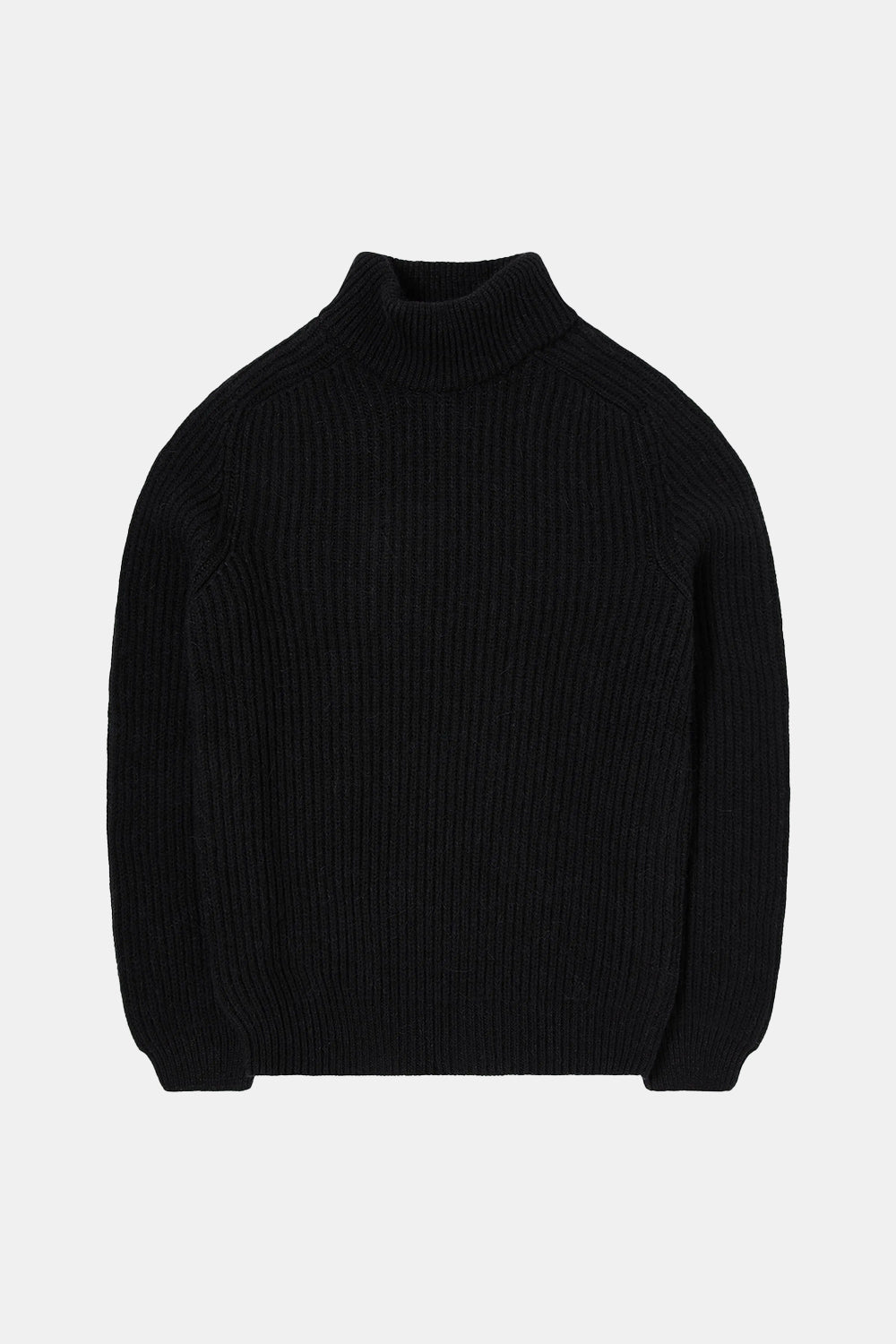 Edwin Roni High Collar Sweatshirt (Black)