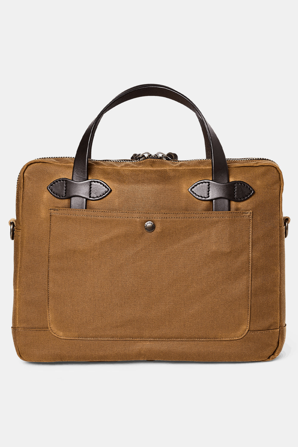 Filson Tin Cloth Compact Briefcase (Dark Tan)
