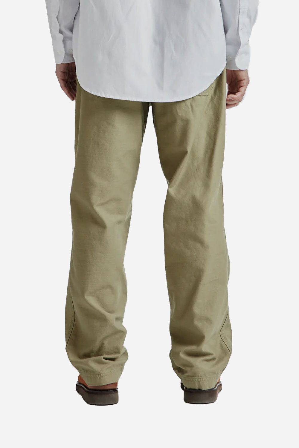 Frizmworks Back Satin Fatigue Pants (Khaki Beige) – Number Six