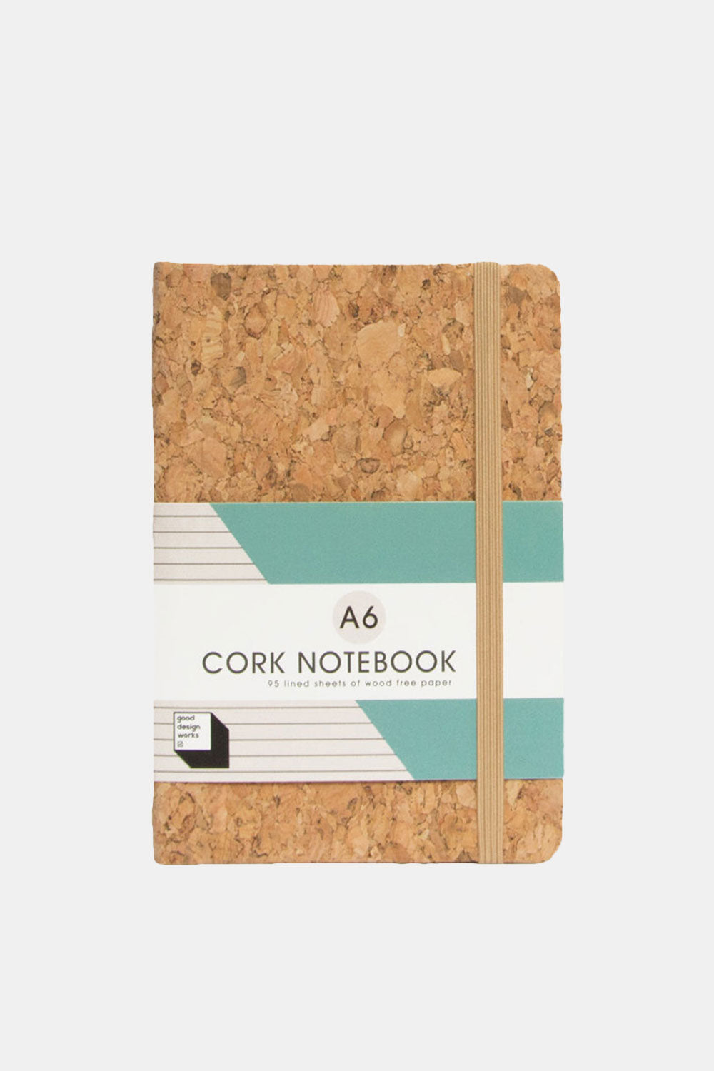 Good Design Works Cork Notebook (A6) | Number Six
