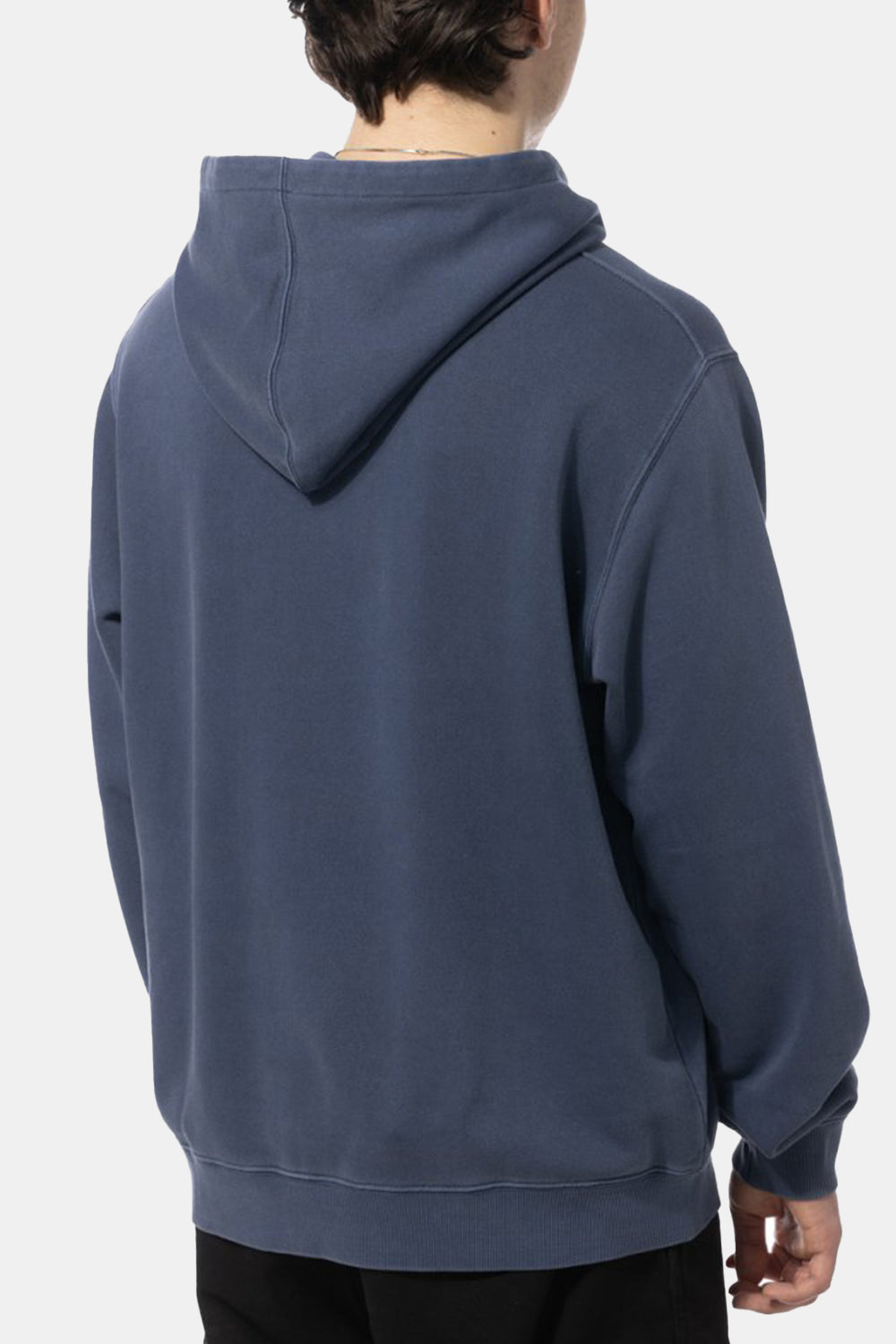 Gramicci One Point Hooded Sweatshirt (Navy Pigment) | Number Six