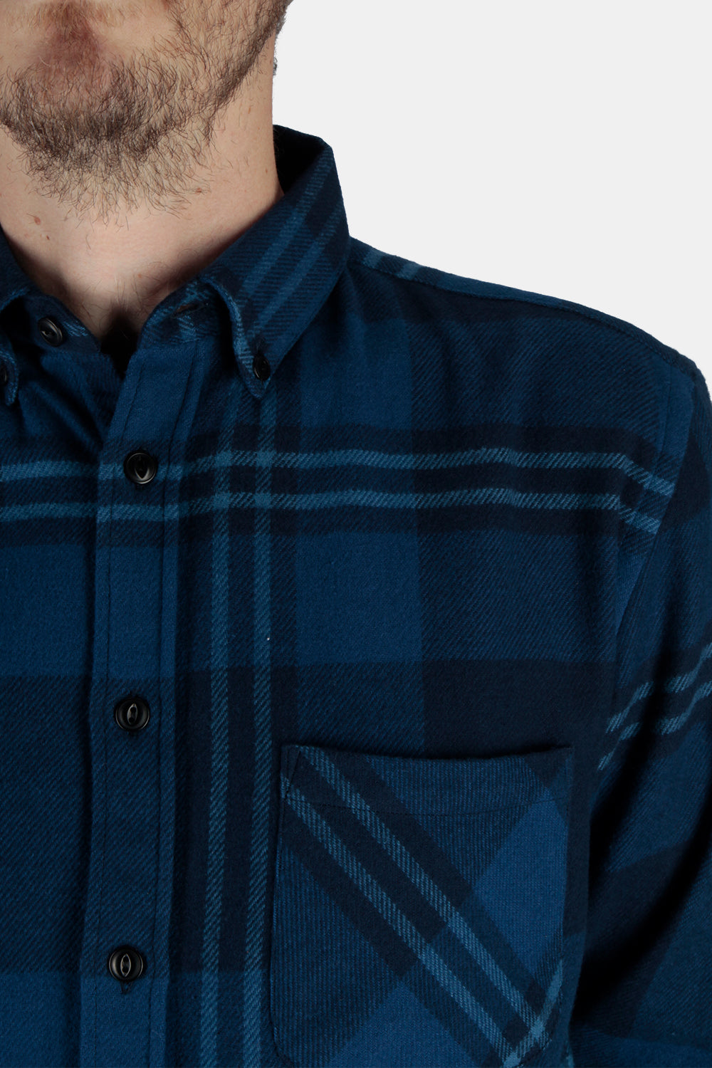 Portuguese Flannel ARQUIVE 82 ESP Shirt (Blue)