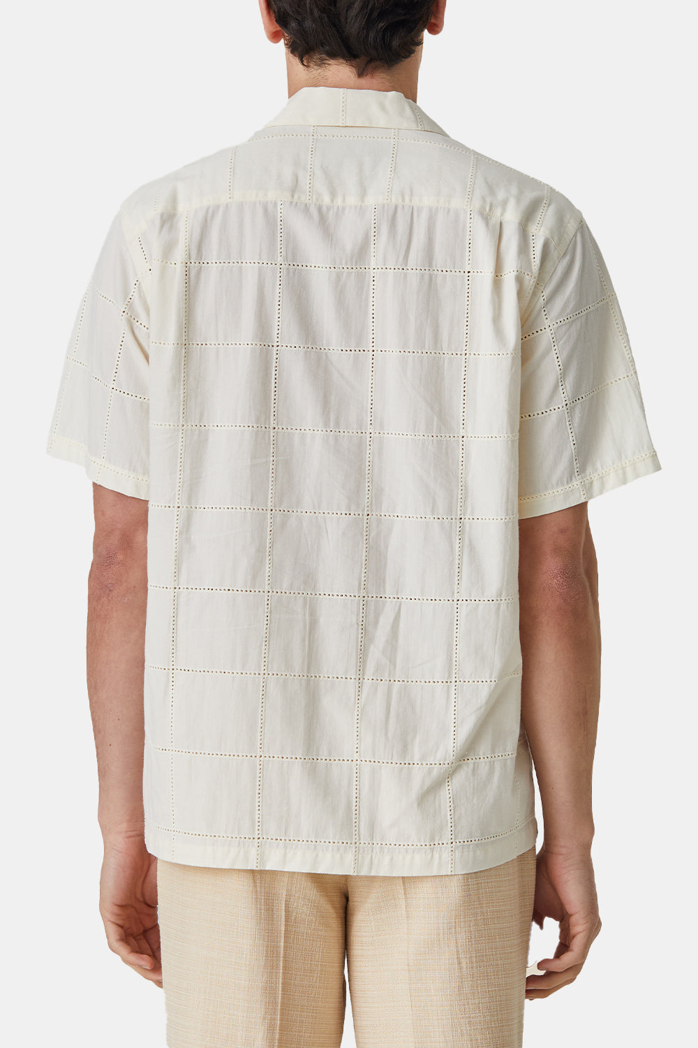 Portuguese Flannel TV Towel Shirt (White)