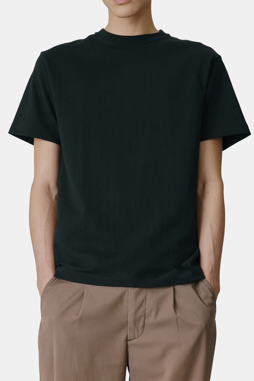 United Athle Japan Made Standard Fit Short Sleeve T-shirt (Black)