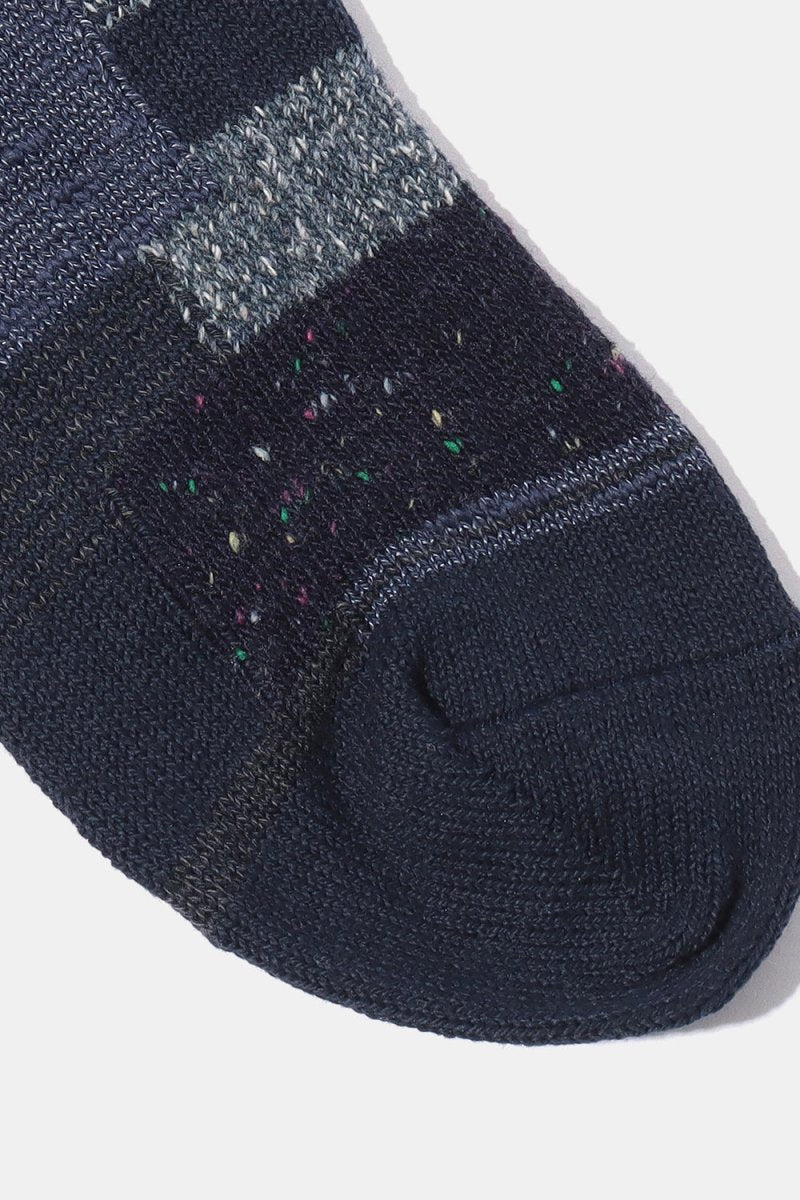 Anonymous Ism Patchwork Crew Socks (Navy) | Socks