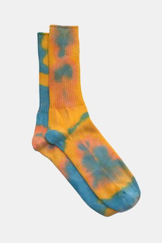 Anonymous Ism Tie Dye Crew Socks (Green) | Socks