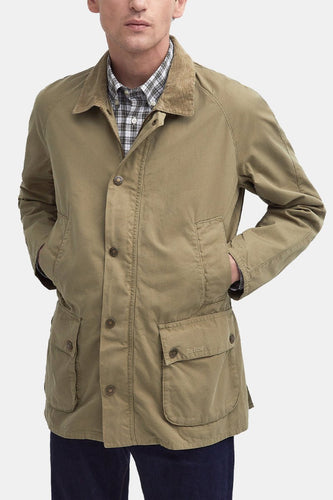 Barbour Ashby Casual Summer Jacket (Bleached Olive)