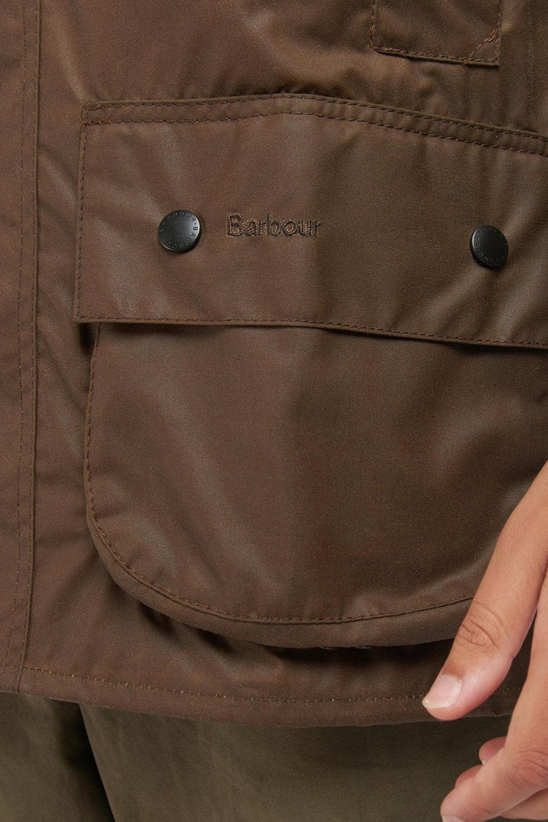 Barbour Beaufort Wax Jacket (Bark) | Jackets