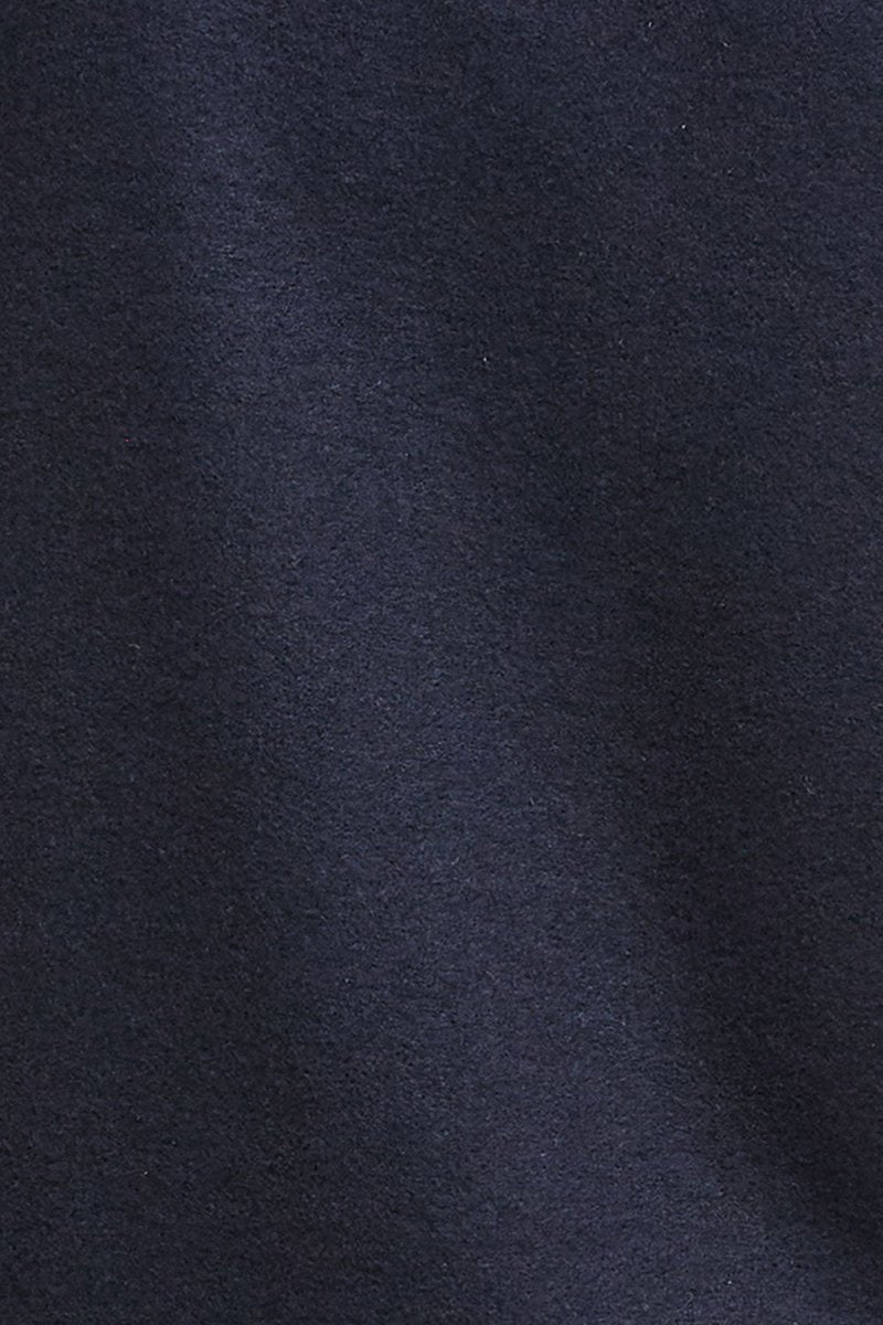 Barbour Marlow Tailored Wool Blend Overshirt (Navy Marl) | Shirts