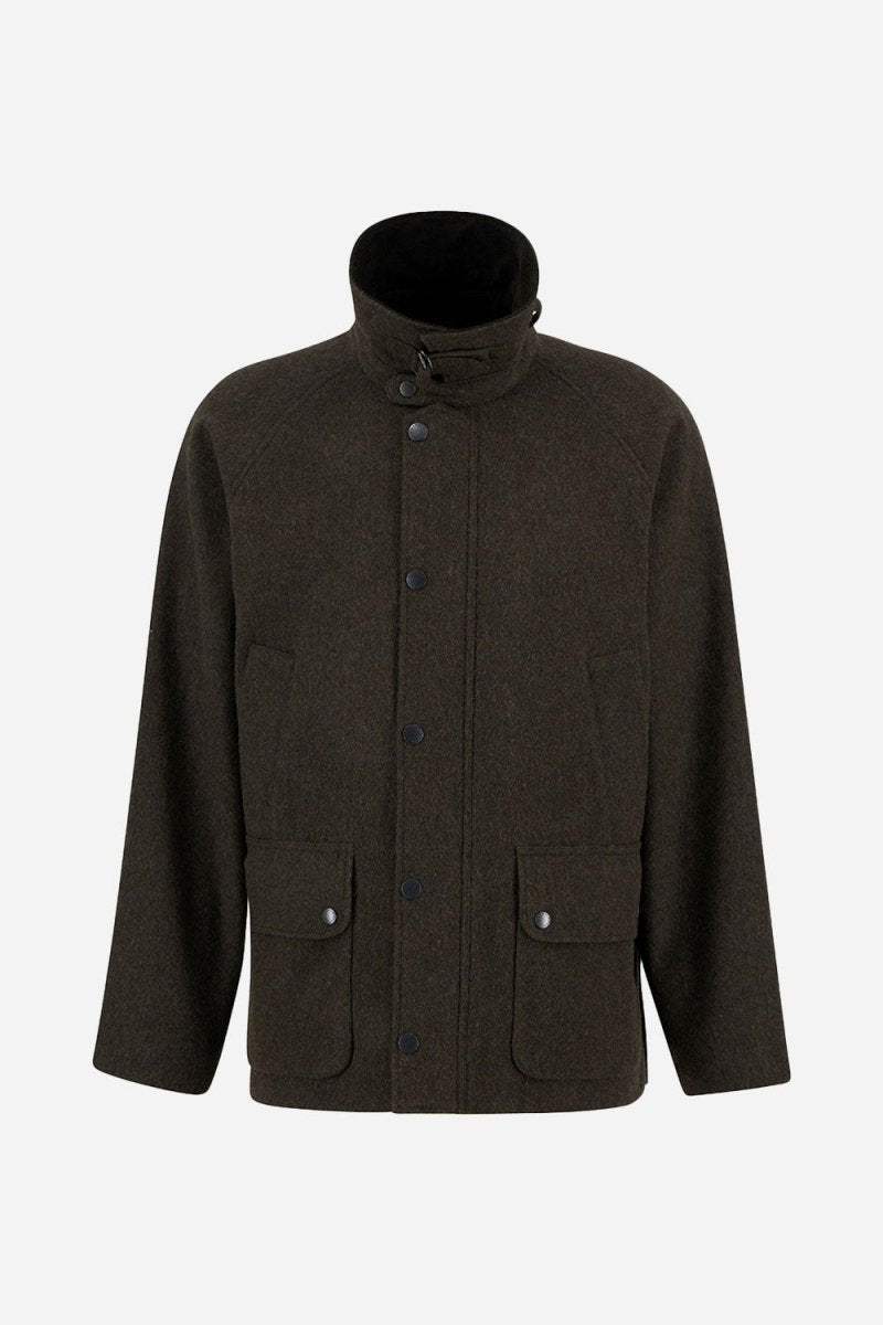 Barbour Modified Bedale Wool Jacket (Olive) | Jackets