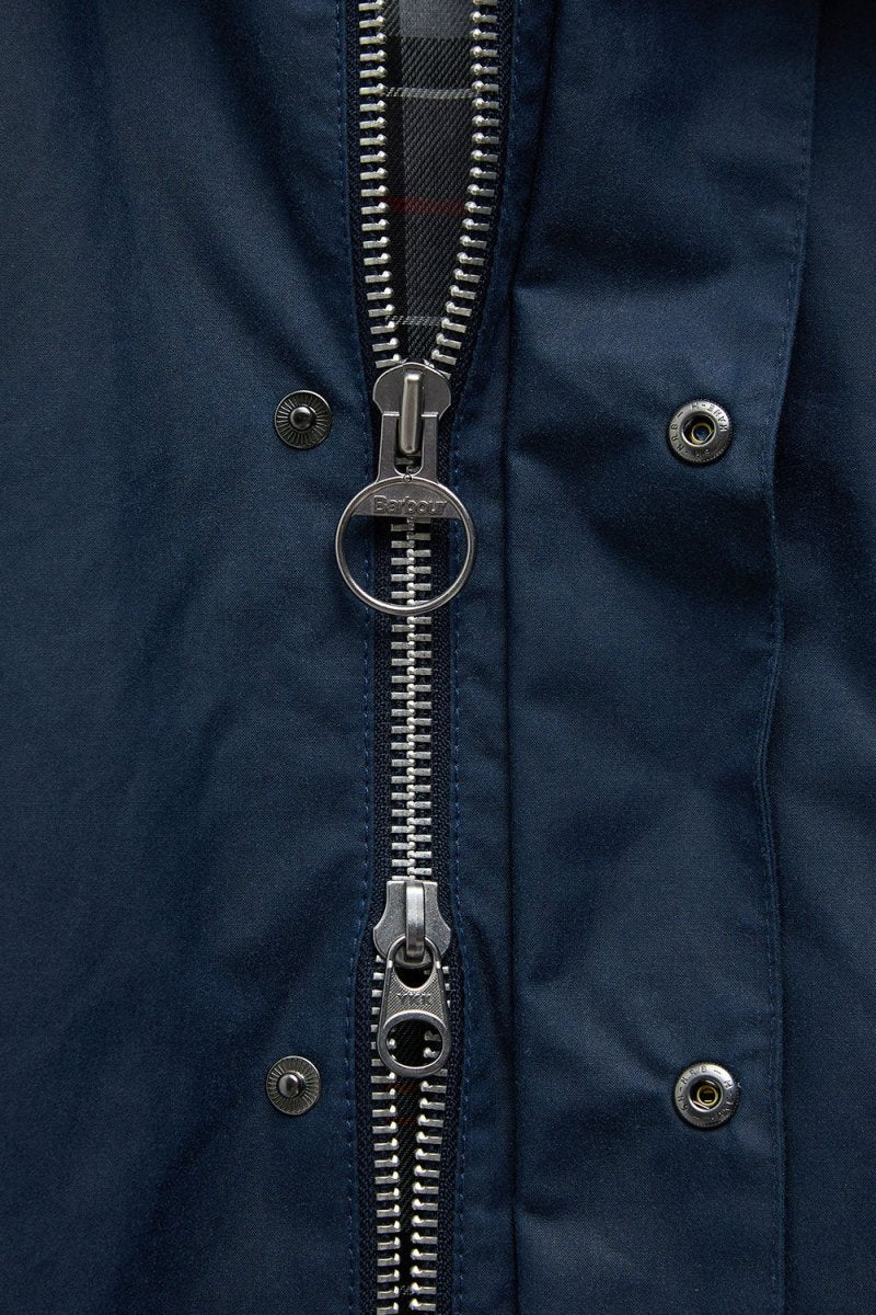 Barbour OS Bedale Wax Jacket (Washed Cobalt) | Jackets