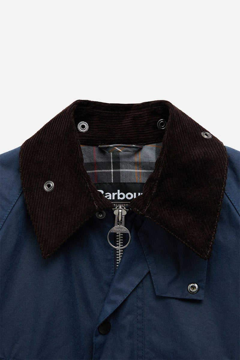 Barbour OS Bedale Wax Jacket (Washed Cobalt) | Jackets