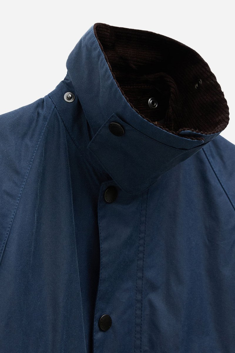 Barbour OS Bedale Wax Jacket (Washed Cobalt) | Jackets