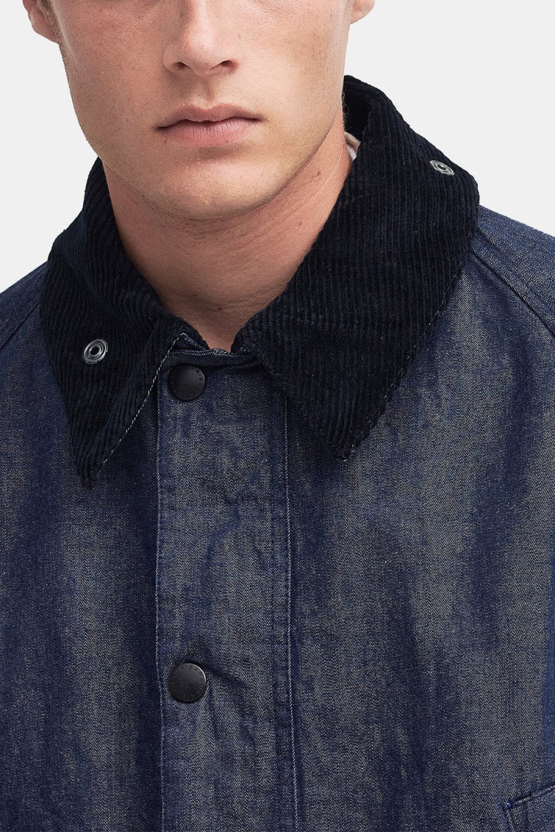 Barbour Oversized Bedale Jacket (Casual Indigo) | Jackets