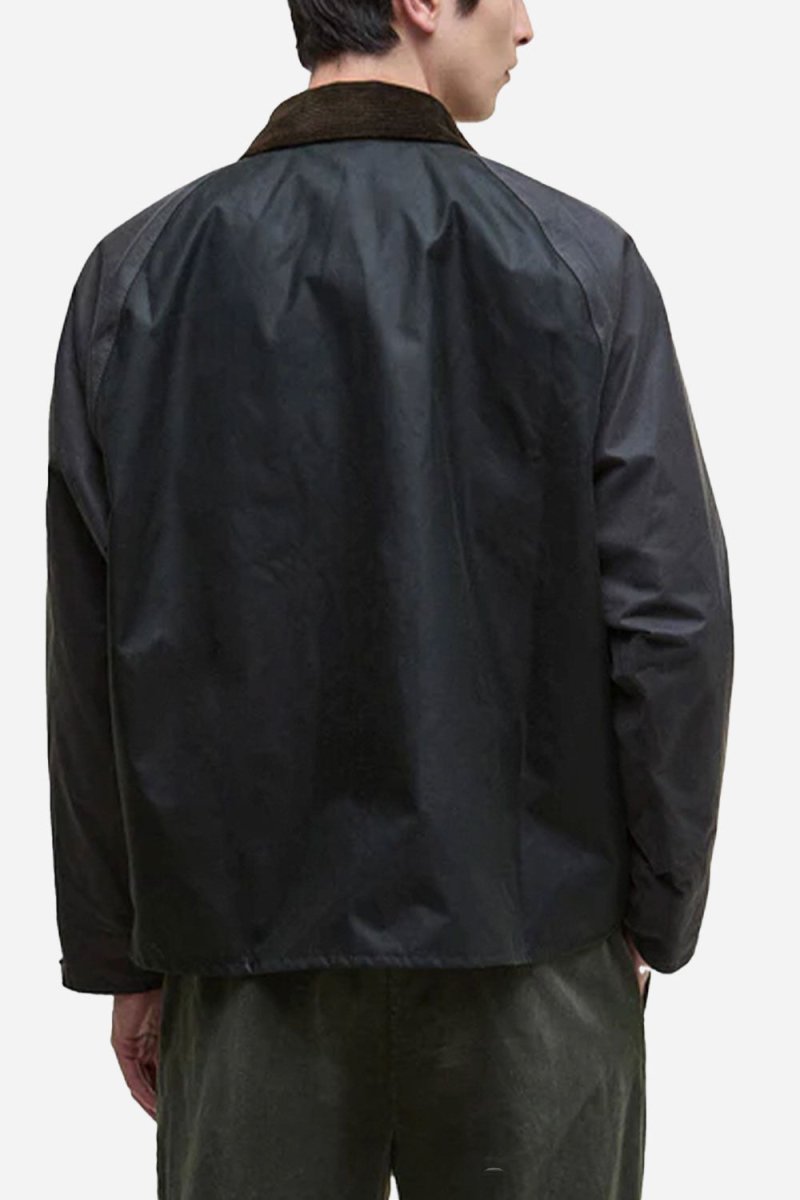 Barbour Patchwork Transport Wax Jacket (Sage Multi) – Number Six