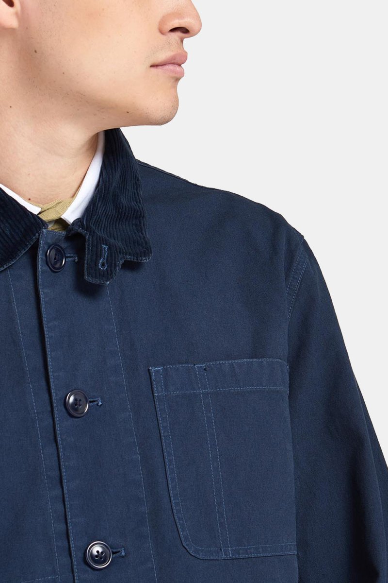 Barbour White Label Haruta Chore Jacket (Navy) | Jackets