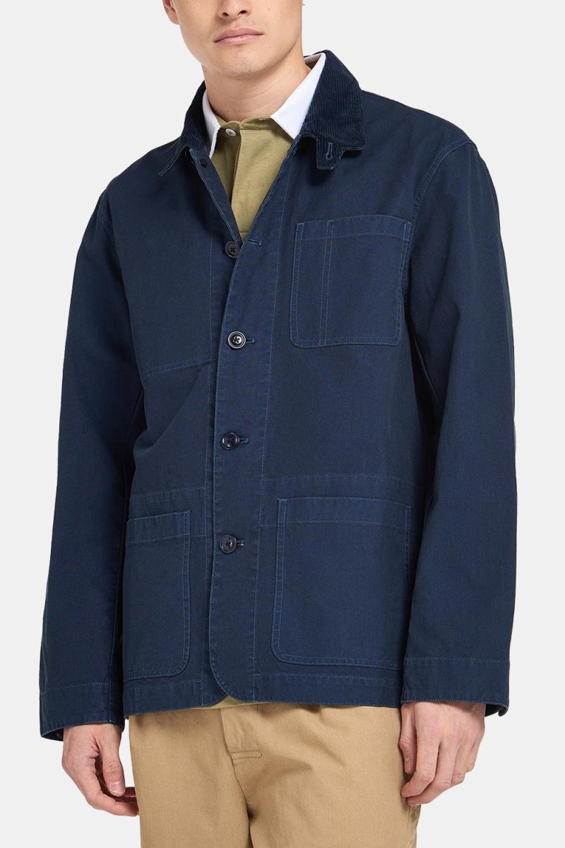 Barbour White Label Haruta Chore Jacket (Navy) | Jackets