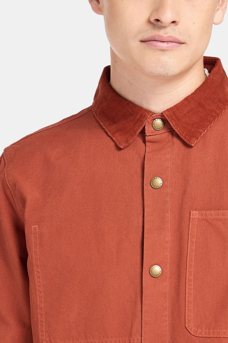 Barbour White Label Lorenzo Overshirt (Rust) | Shirts