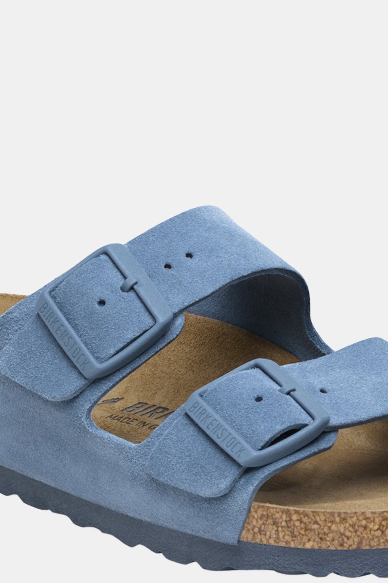 Birkenstock Arizona Suede Leather (Elemental Blue) | Sandals