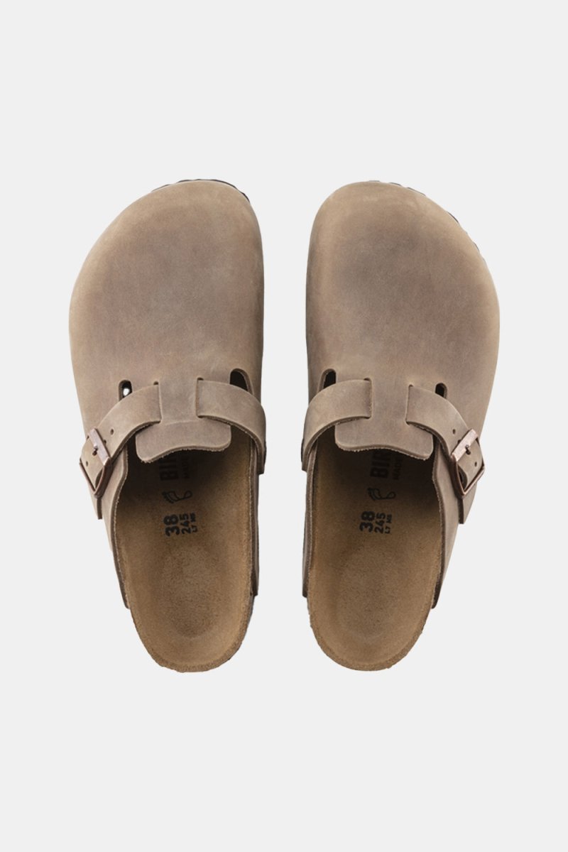 Birkenstock Boston Oiled Leather (Tobacco Brown) | Sandals
