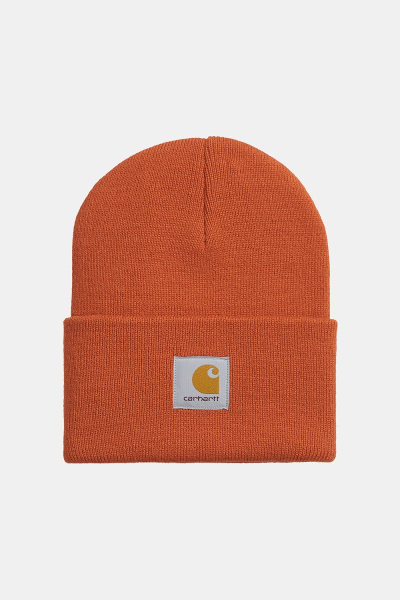 Carhartt WIP Acrylic Watch Hat (Brick Orange) | Hats