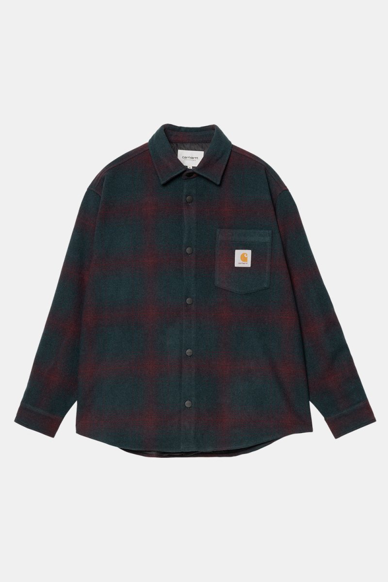 Carhartt WIP Brennan Shirt Jacket (Brennan Check/Deep Lagoon/Rondo) | Shirts