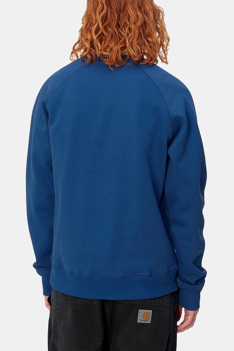 Carhartt WIP Chase Sweatshirt (Acapulco/Gold) | Sweaters