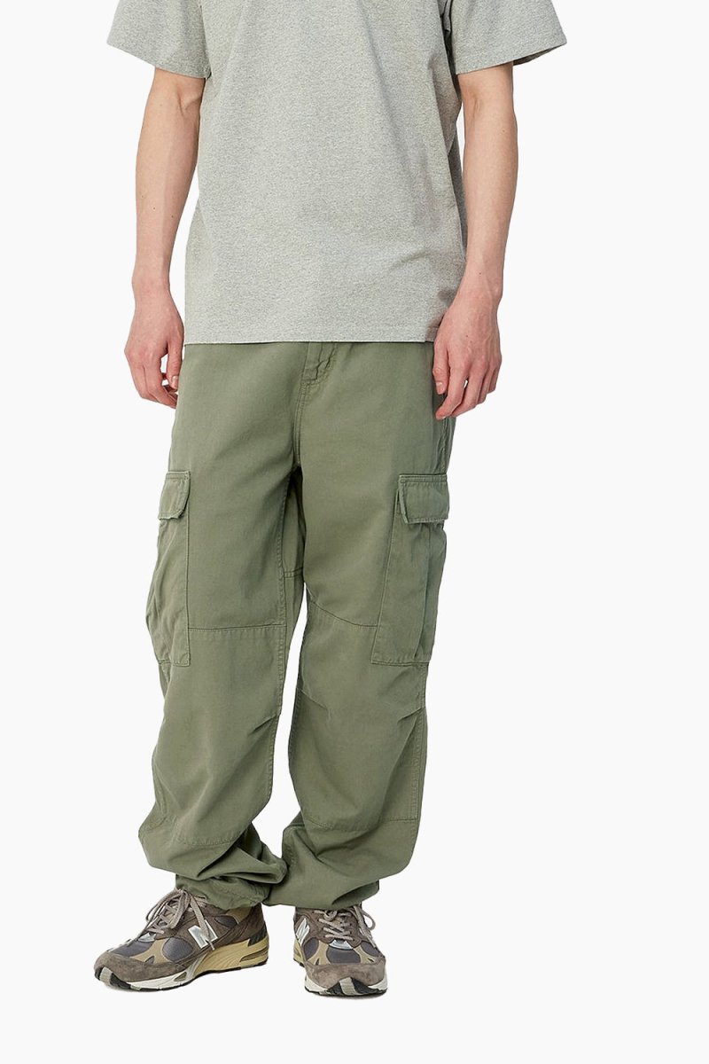 Carhartt WIP Garment Dyed Cargo Pant (Green) | Trousers