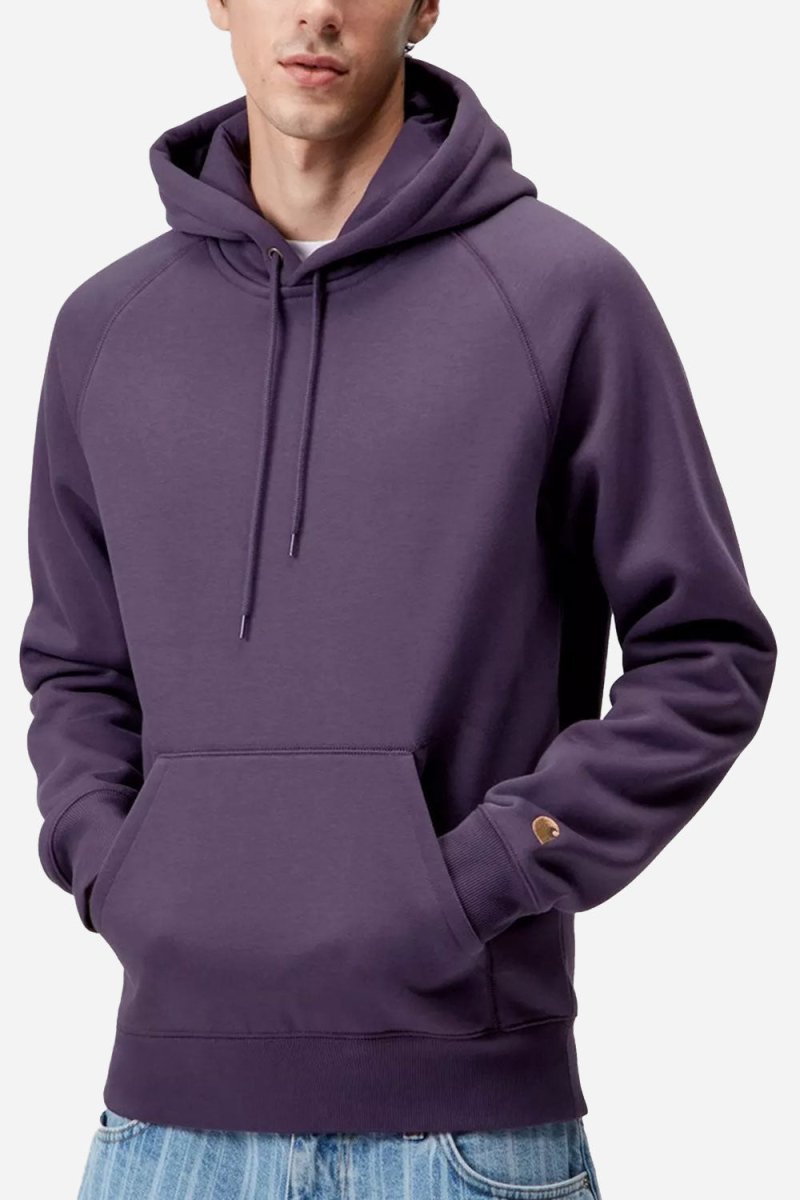 Carhartt WIP Hooded Chase Sweat (Lokers/Gold) | Sweaters