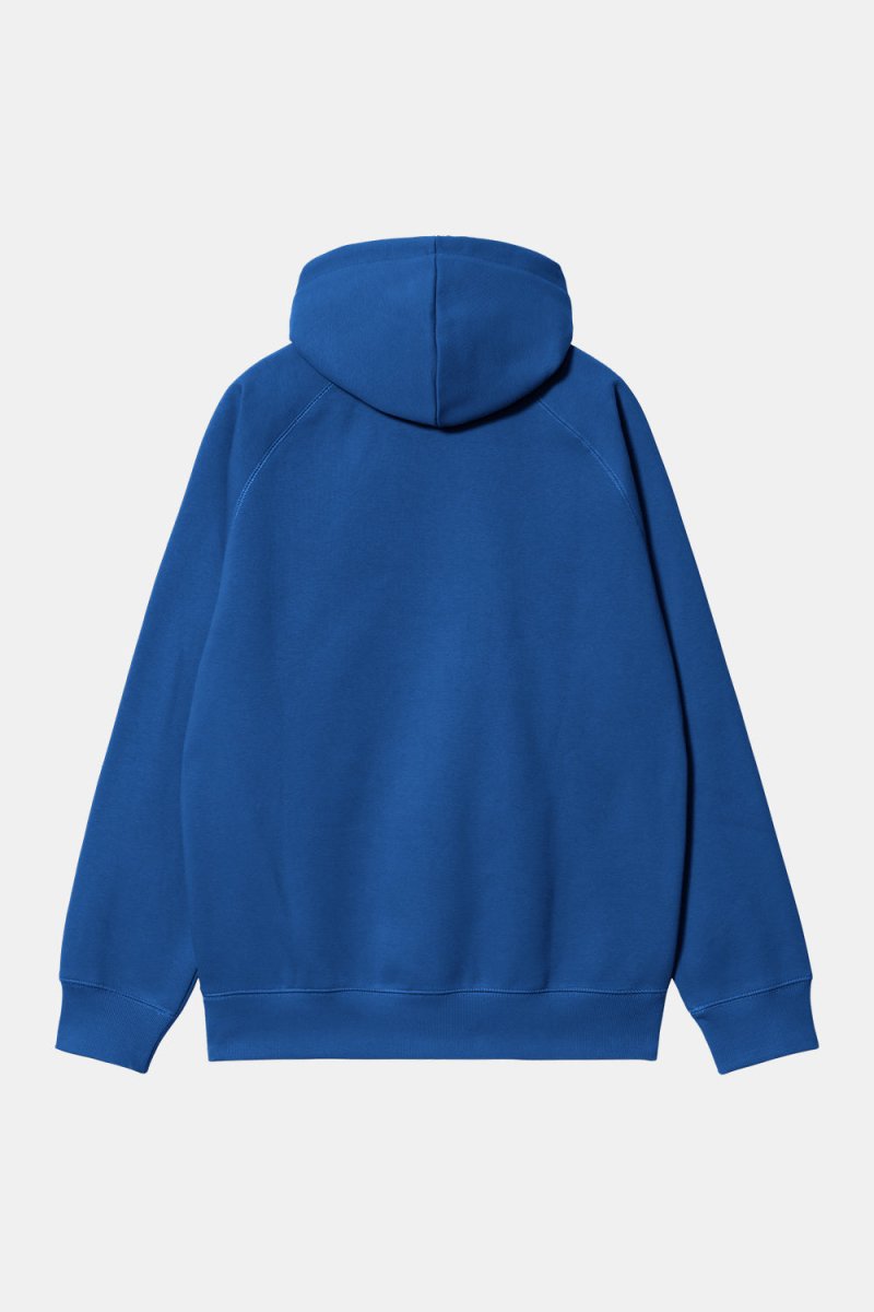 Carhartt WIP Hooded Chase Sweatshirt (Acapulco/Gold) | Sweaters
